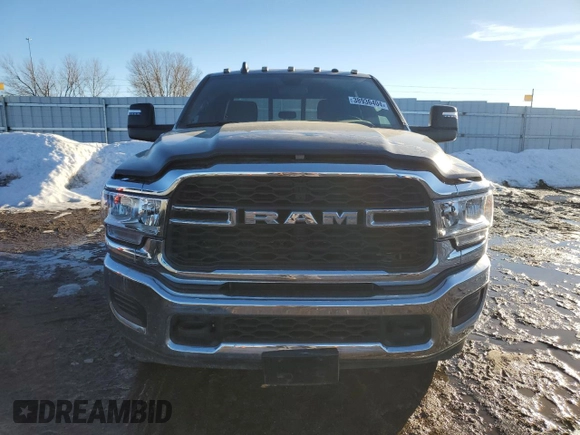 2023 Ram 2500 Tradesman with VIN 3C6UR5CL3PG591495, listed as a Copart auction lot 38936404 with 6,916 mi miles and Salvage Title. Bid and sale history available at carsss.com. Image 5.