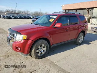 2011 Ford Escape Limited z VIN 1FMCU0EG4BKB96941, wystawiony jako Copart lot #51972975 z przebiegiem Nie podano mil oraz Szkoda całkowita • Salvage title. Historia ofert i sprzedaży dostępna na DreamBid. Obrazek 1.