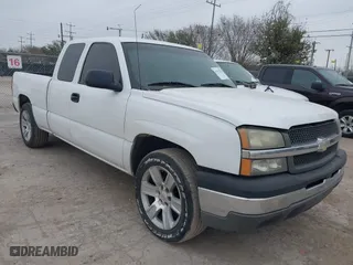 2003 Chevrolet Silverado 1500 Work Truck with VIN 1GCEC19X43Z357488, listed as a IAAI auction lot 41619255 with 163,765 mi miles. Bid and sale history available at carsss.com. Image 1.