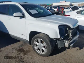2017 GMC Terrain SLE with VIN 2GKFLTEK6H6294573, listed as a IAAI auction lot 41114009 with 121,724 mi miles. Bid and sale history available at carsss.com. Image 1.