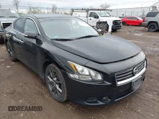 2014 Nissan Maxima S with VIN 1N4AA5AP2EC468382, listed as a IAAI auction lot 41951092 with 153,614 mi miles and . Bid and sale history available at DreamBid. Image 1.