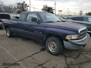 1998 Dodge Ram 1500 with VIN 3B7HC12Y3WG189752, listed as a Copart auction lot 46402395 with 142,629 mi miles and Salvage Title. Bid and sale history available at carsss.com. Image 4.