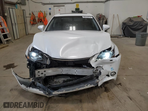 2013 Lexus GS 350 z VIN JTHCE1BLXD5000798, wystawiony jako Copart lot #80244914 z przebiegiem 141 492 mil mil oraz Szkoda całkowita • Salvage title. Historia ofert i sprzedaży dostępna na DreamBid. Obrazek 5.