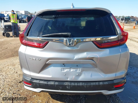 2020 Honda CR-V EX-L with VIN 7FARW1H84LE030599, listed as a IAAI auction lot 41758597 with 79,458 mi miles. Bid and sale history available at carsss.com. Image 16.