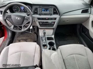 2015 Hyundai Sonata 2.4L SE with VIN 5NPE24AFXFH153846, listed as a Copart auction lot 49737825 with 127,376 mi miles and Salvage Title. Bid and sale history available at carsss.com. Image 8.