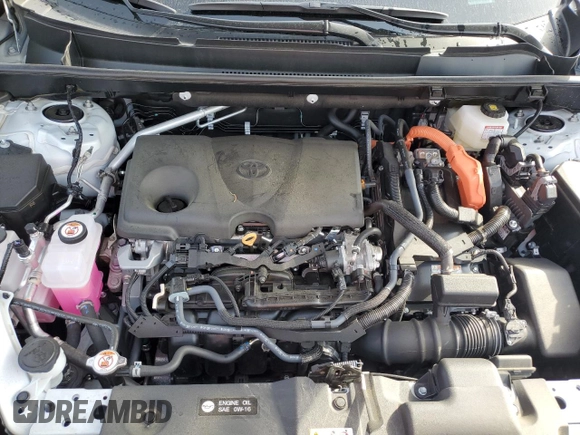 2024 Toyota RAV4 Hybrid XLE Premium with VIN 4T3B6RFV1RU174487, listed as a Copart auction lot 57208645 with 9,911 mi miles and Salvage title. Bid and sale history available at DreamBid. Image 11.