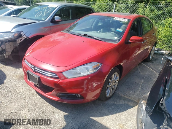 2013 Dodge Dart Limited with VIN 1C3CDFCA4DD299200, listed as a Copart auction lot 61369905 with Not provided miles and Clean title. Bid and sale history available at DreamBid. Image 1.