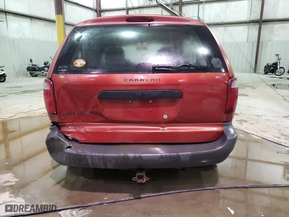 2007 Dodge Caravan SE with VIN 1D4GP25R27B101877, listed as a Copart auction lot 41361075 with NaN miles and Salvage Title. Bid and sale history available at carsss.com. Image 6.