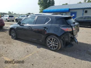 2015 Lexus CT 200h with VIN JTHKD5BH8F2246500, listed as a Copart auction lot 60152575 with 90,114 mi miles and Salvage title. Bid and sale history available at DreamBid. Image 2.