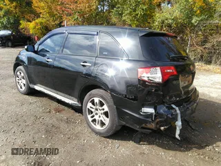 2007 Acura MDX Tech Pkg with VIN 2HNYD28337H500705, listed as a IAAI auction lot 34667469 with 199,266 mi miles. Bid and sale history available at carsss.com. Image 3.