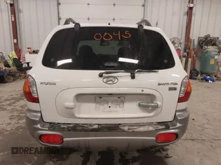 2003 Hyundai Santa Fe GLS with VIN KM8SC13E83U533400, listed as a IAAI auction lot 41610045 with 98,196 mi miles. Bid and sale history available at carsss.com. Image 16.