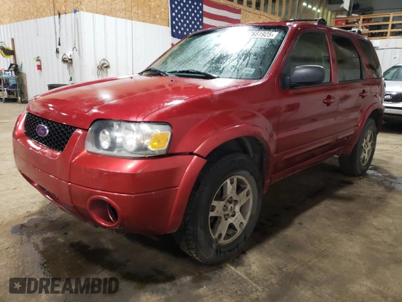 2005 Ford Escape Limited с VIN 1FMYU94115KB50317, выставлен на аукционе Copart как лот 57651925 с пробегом 161 227 миль миль и Списание • Salvage title. История ставок и продаж доступна на DreamBid. Изображение 1.