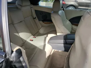 2005 BMW 6 Series 645Ci with VIN WBAEK73455B328546, listed as a Copart auction lot 54696625 with 121,804 mi miles and Salvage Title. Bid and sale history available at carsss.com. Image 10.