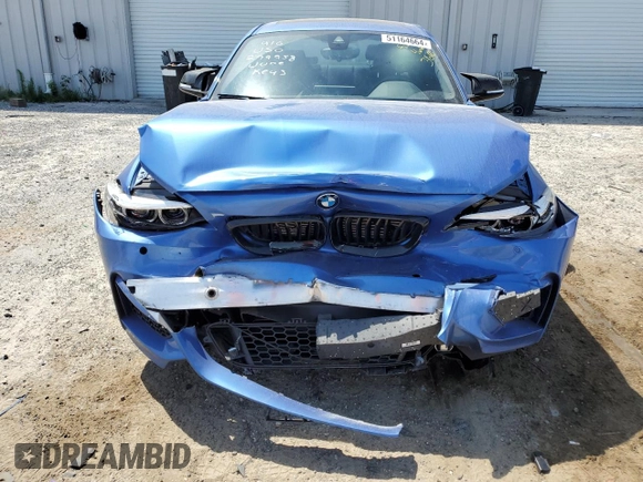 2018 BMW 2 Series M240i with VIN WBA2J5C59JVC07047, listed as a Copart auction lot 51164664 with 102,831 mi miles. Bid and sale history available at carsss.com. Image 5.