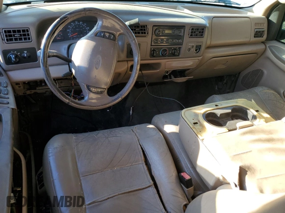 1999 Ford Super Duty F-250 XL with VIN 1FTNW21S6XEC88085, listed as a Copart auction lot 88553305 with 182,712 mi miles and Salvage Title. Bid and sale history available at carsss.com. Image 8.