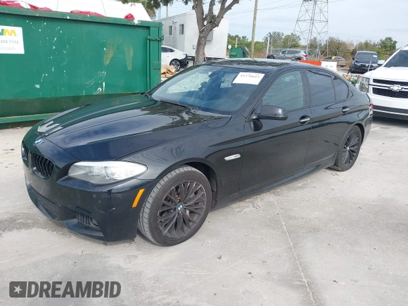 2013 BMW 5 Series 550i xDrive with VIN WBAFU9C56DDY70485, listed as a IAAI auction lot 41276612 with 116,452 mi miles and . Bid and sale history available at carsss.com. Image 16.