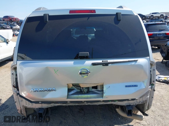 2011 Nissan Armada SV with VIN 5N1BA0NDXBN607669, listed as a IAAI auction lot 41930926 with 197,382 mi miles and . Bid and sale history available at DreamBid. Image 16.
