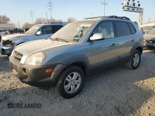 2008 Hyundai Tucson SE with VIN KM8JN12D78U855628, listed as a Copart auction lot 49018165 with 172,838 mi miles and Clean Title. Bid and sale history available at carsss.com. Image 1.
