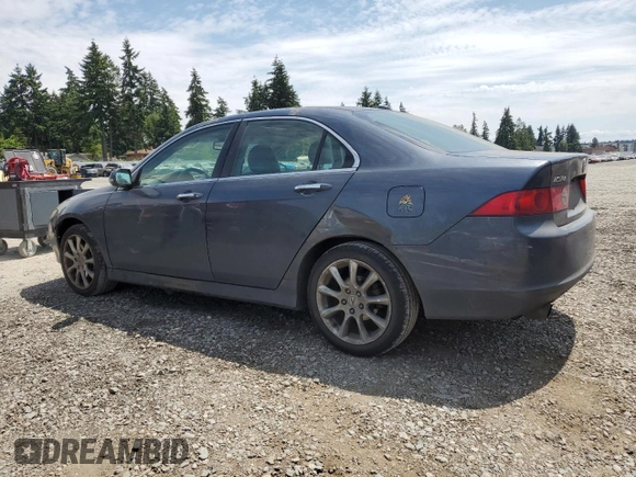 2007 Acura TSX Navi with VIN JH4CL96927C018473, listed as a Copart auction lot 60079735 with 364,753 mi miles and Salvage title. Bid and sale history available at DreamBid. Image 2.