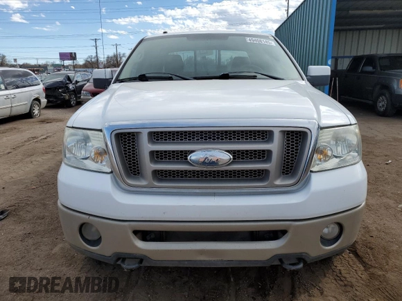 2008 Ford F-150 XLT with VIN 1FTPW14V38KC47084, listed as a Copart auction lot 49408145 with 106,547 mi miles and Salvage Title. Bid and sale history available at carsss.com. Image 5.
