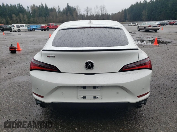 2024 Acura Integra w/A-Spec Technology Package with VIN 19UDE4H63RA004667, listed as a Copart auction lot 85348154 with 0 mi miles and Salvage Title. Bid and sale history available at carsss.com. Image 6.