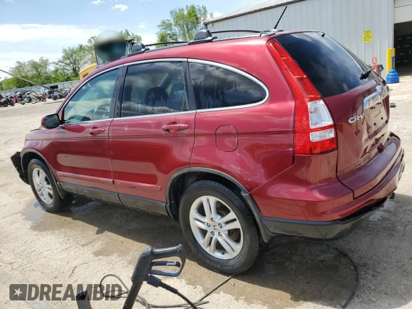 2010 Honda CR-V EX-L с VIN 5J6RE4H75AL046032, выставлен на аукционе Copart как лот 58215715 с пробегом 123 230 миль миль и Списание • Salvage title. История ставок и продаж доступна на DreamBid. Изображение 2.