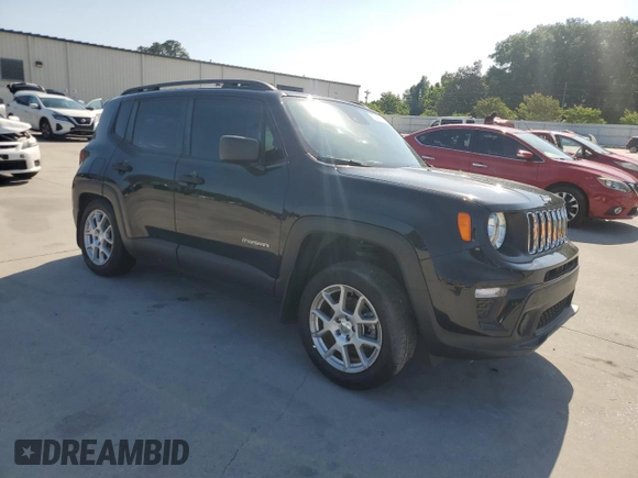 2021 Jeep Renegade Sport with VIN ZACNJDAB7MPN09803, listed as a Copart auction lot 57398105 with 41,041 mi miles and Salvage title. Bid and sale history available at DreamBid. Image 4.