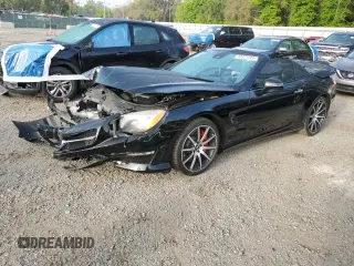 2015 Mercedes-Benz SL 63 AMG with VIN WDDJK7EA3FF031618, listed as a Copart auction lot 50321245 with 27,889 mi miles and Salvage title. Bid and sale history available at DreamBid. Image 1.