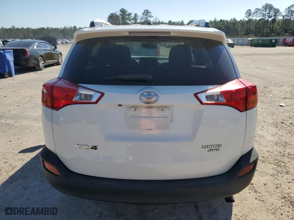 2013 Toyota RAV4 Limited with VIN JTMDFREV6DD046469, listed as a Copart auction lot 48032735 with 180,578 mi miles and Salvage Title. Bid and sale history available at carsss.com. Image 6.