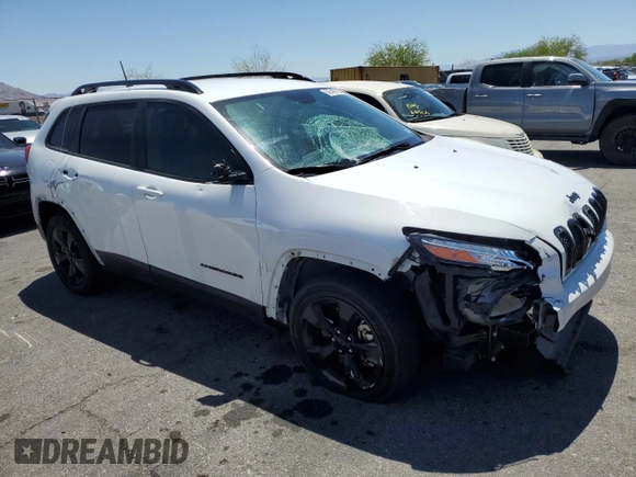 2018 Jeep Cherokee Latitude with VIN 1C4PJLCXXJD528273, listed as a Copart auction lot 56746715 with 70,443 mi miles and Salvage title. Bid and sale history available at DreamBid. Image 4.
