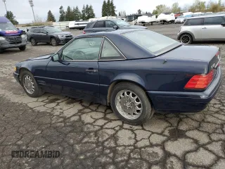 1997 Mercedes-Benz SL-Class with VIN WDBFA63F1VF150020, listed as a Copart auction lot 51012045 with 287,777 mi miles and Clean Title. Bid and sale history available at carsss.com. Image 2.