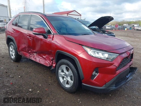 2020 Toyota RAV4 XLE with VIN 2T3W1RFV1LC052043, listed as a IAAI auction lot 42049165 with 116,628 mi miles and . Bid and sale history available at DreamBid. Image 1.
