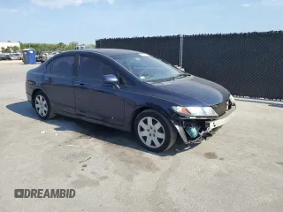 2009 Honda Civic LX z VIN 1HGFA16549L003786, wystawiony jako Copart lot #58315565 z przebiegiem 238 961 mil mil oraz Szkoda całkowita • Salvage title. Historia ofert i sprzedaży dostępna na DreamBid. Obrazek 4.