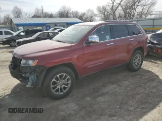 2014 Jeep Grand Cherokee Limited with VIN 1C4RJFBGXEC429749, listed as a Copart auction lot 46570545 with 169,630 mi miles and Salvage title. Bid and sale history available at DreamBid. Image 1.