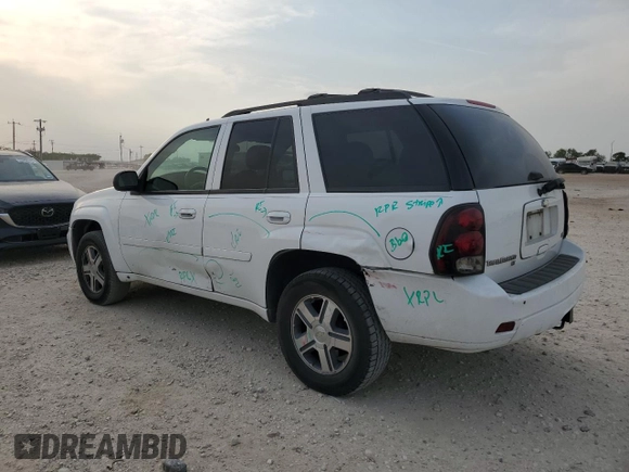 2007 Chevrolet TrailBlazer LS with VIN 1GNDS13SX72225563, listed as a Copart auction lot 53538825 with 221,239 mi miles and Salvage Title. Bid and sale history available at DreamBid. Image 2.