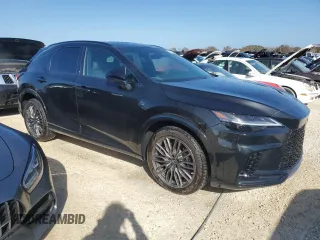 2023 Lexus RX 500h F Sport Performance with VIN 2T2BCMEA8PC001272, listed as a Copart auction lot 78312444 with 10,966 mi miles and Salvage title. Bid and sale history available at DreamBid. Image 4.
