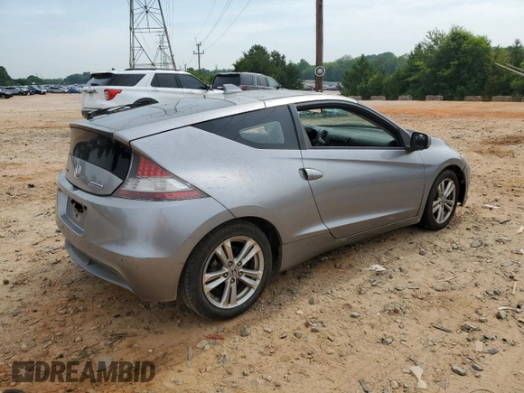 2011 Honda CR-Z with VIN JHMZF1D44BS004177, listed as a Copart auction lot 60415135 with 145,768 mi miles and Salvage title. Bid and sale history available at DreamBid. Image 3.