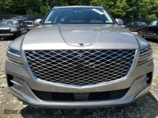 2021 Genesis GV80 with VIN KMUHBDSB7MU046892, listed as a Copart auction lot 60684384 with 44,801 mi miles and Salvage Title. Bid and sale history available at carsss.com. Image 5.