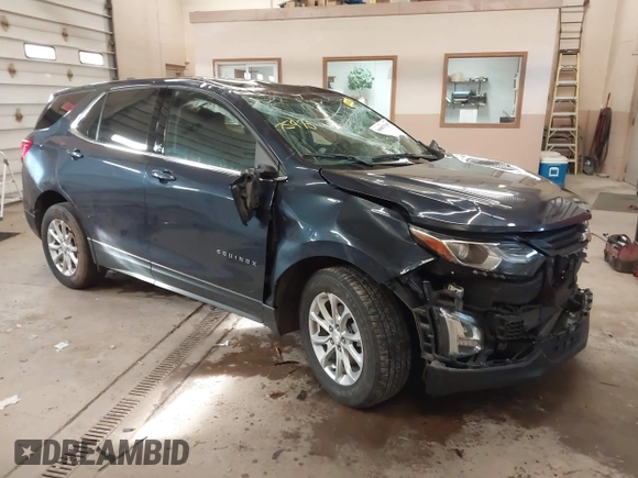 2019 Chevrolet Equinox LT z VIN 3GNAXUEV9KL319387, wystawiony jako IAAI lot #40875475 z przebiegiem 103 016 mil mil oraz . Historia ofert i sprzedaży dostępna na DreamBid. Obrazek 1.