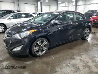 2013 Hyundai Elantra Coupe GS with VIN KMHDH6AE9DU004193, listed as a Copart auction lot 48052875 with 151,706 mi miles and Salvage Title. Bid and sale history available at carsss.com. Image 1.