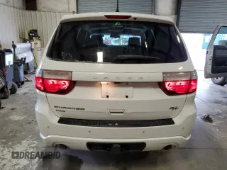 2013 Dodge Durango R/T with VIN 1C4SDJCT7DC675499, listed as a Copart auction lot 88967505 with 122,642 mi miles and Salvage title. Bid and sale history available at DreamBid. Image 6.