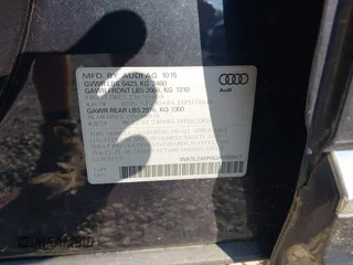 2016 Audi Q5 Premium Plus с VIN WA1L2AFP0GA075507, выставлен на аукционе IAAI как лот 42666761 с пробегом 108 339 миль миль и . История ставок и продаж доступна на DreamBid. Изображение 9.