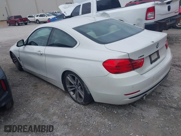 2016 BMW 4 Series 435i xDrive with VIN WBA3R5C52GK373771, listed as a IAAI auction lot 41462286 with 123,713 mi miles and . Bid and sale history available at DreamBid. Image 3.