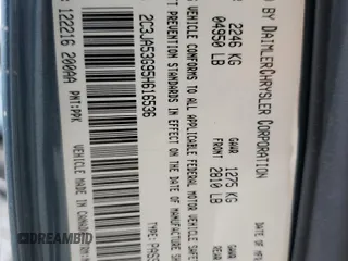 2005 Chrysler 300 with VIN 2C3JA53G95H616536, listed as a Copart auction lot 51099885 with 186,749 mi miles and Salvage Title. Bid and sale history available at carsss.com. Image 15.