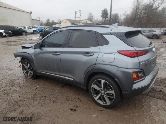 2021 Hyundai Kona Limited with VIN KM8K3CA58MU690358, listed as a Copart auction lot 42175775 with 0 mi miles and Salvage Title. Bid and sale history available at carsss.com. Image 2.