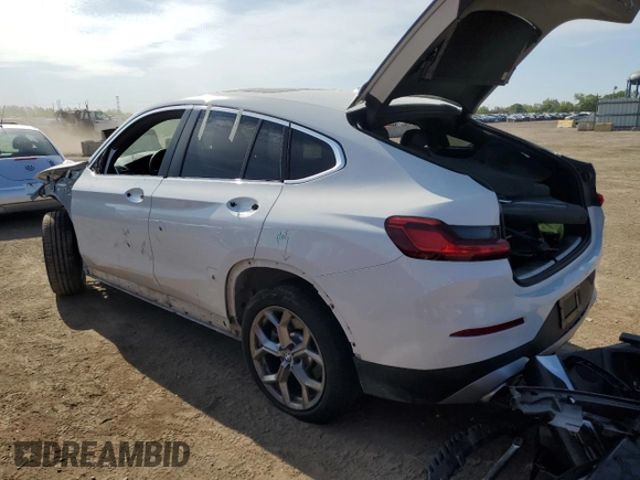 2022 BMW X4 xDrive30i with VIN 5UX33DT07N9N08538, listed as a Copart auction lot 51392403 with 17,070 mi miles. Bid and sale history available at carsss.com. Image 2.