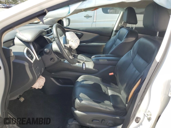 2017 Nissan Murano SL with VIN 5N1AZ2MH5HN154140, listed as a Copart auction lot 52379765 with Not Provided miles and Salvage Title. Bid and sale history available at carsss.com. Image 7.