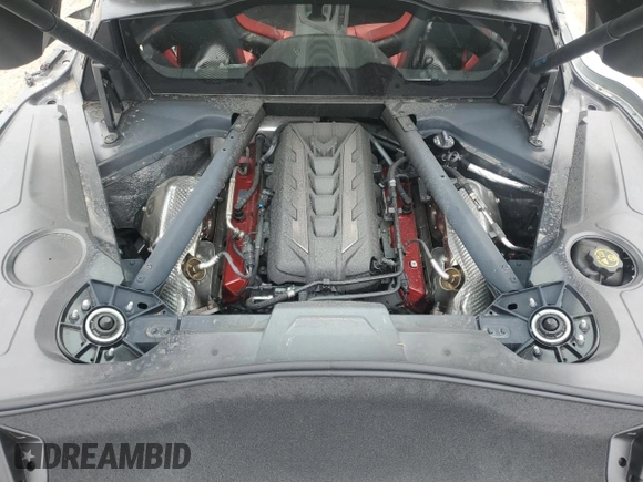 2024 Chevrolet Corvette 1LT with VIN 1G1YA2D44R5103357, listed as a Copart auction lot 46390865 with 15,960 mi miles and Salvage title. Bid and sale history available at DreamBid. Image 11.