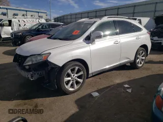2012 Lexus RX with VIN 2T2ZK1BA5CC083394, listed as a Copart auction lot 43166365 with 214,776 mi miles and Salvage Title. Bid and sale history available at carsss.com. Image 1.