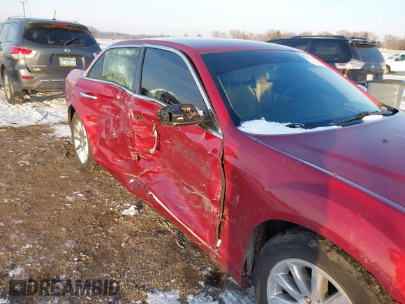 2012 Chrysler 300 Limited with VIN 2C3CCACG0CH205728, listed as a IAAI auction lot 41285693 with 125,204 mi miles. Bid and sale history available at carsss.com. Image 6.